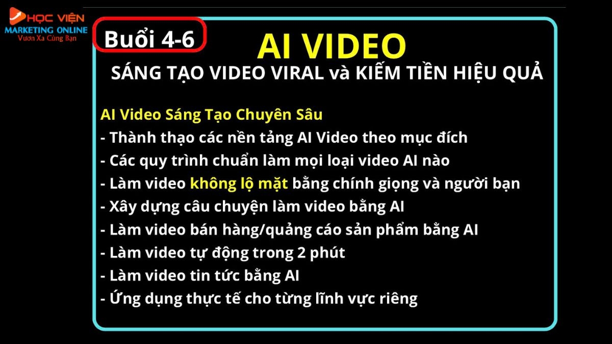 Buổi 4, 5 Và 6: Thực Hành Tạo Video Đa Phong Cách