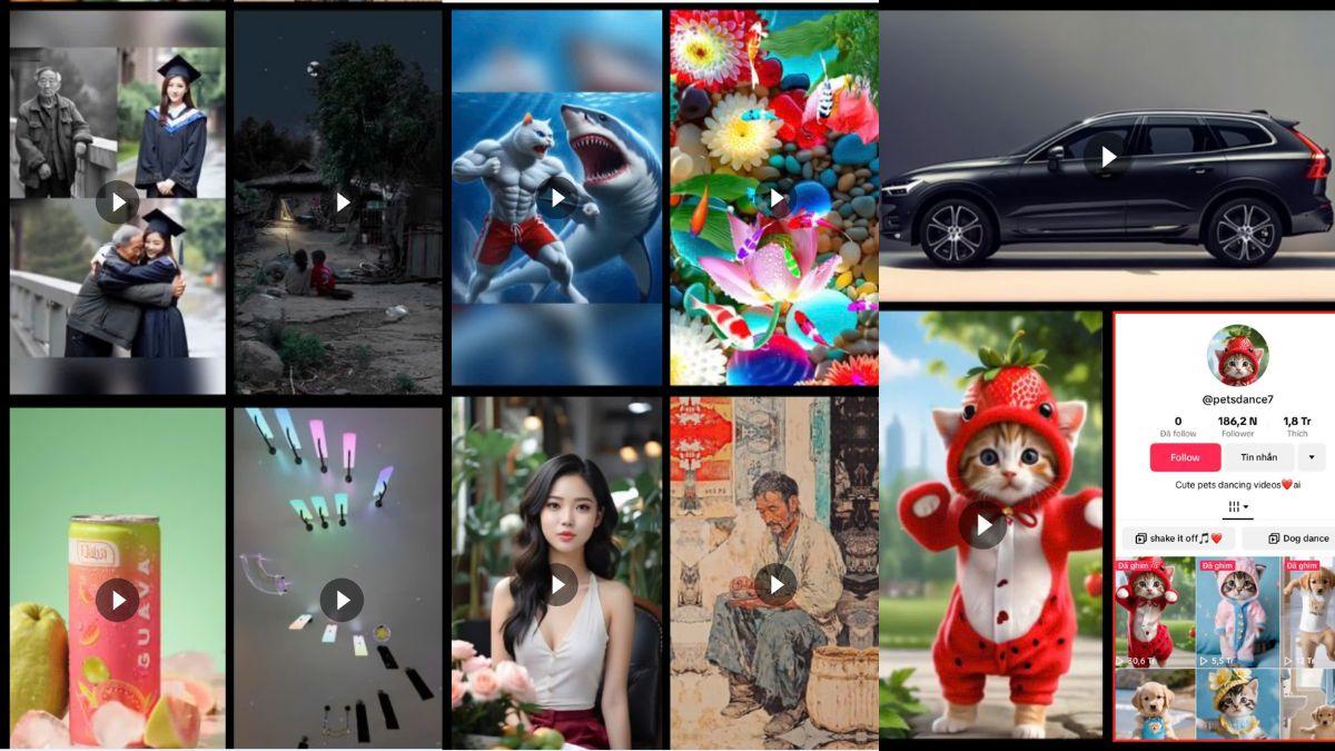 Áp dụng AI sản xuất video Marketing viral 
