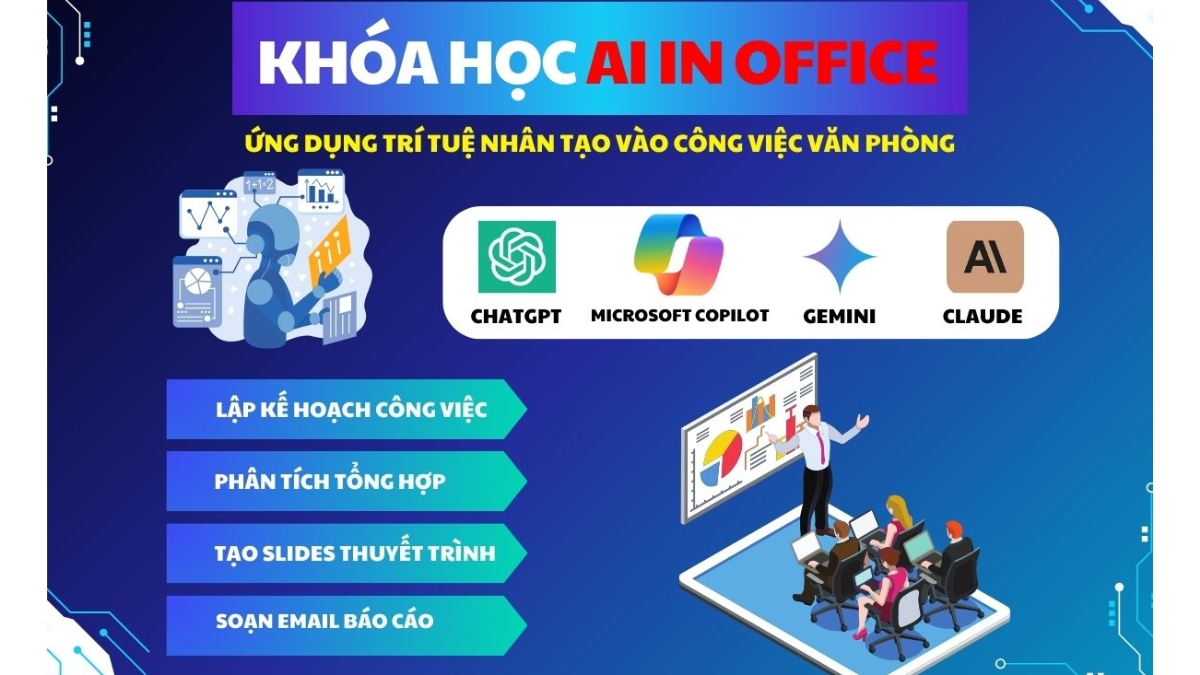 Lý Do Người Đi Làm Cần Tham Gia Khóa Học AI In Office