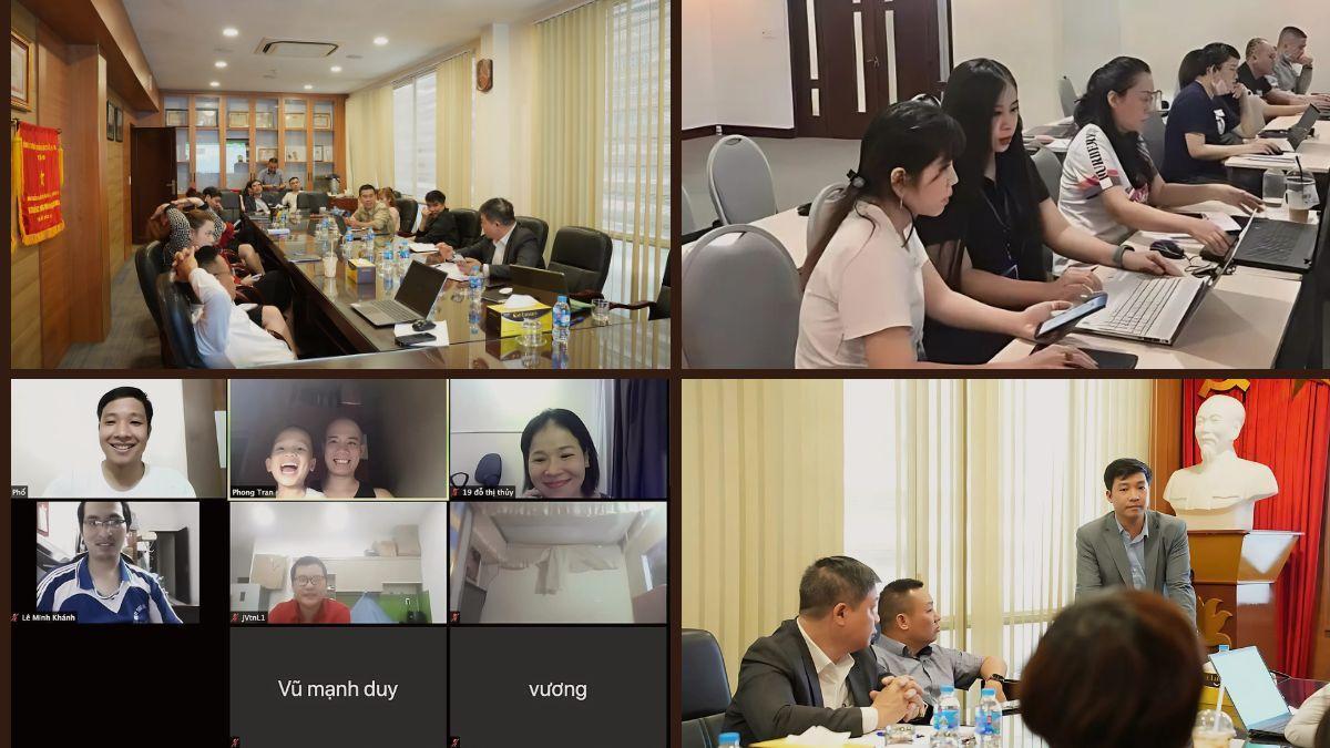 Ảnh lớp học học viện 2